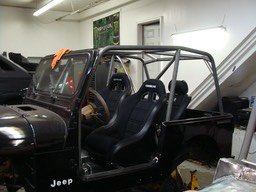 Stretched Family Cage with Corbeau Seats