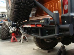 Bronco Bumper w/swing out tire rack