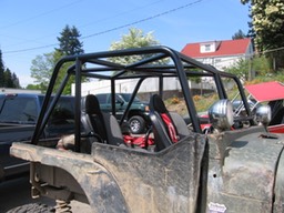 CJ5 Cage with Third Seat