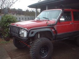 XJ Bumper and Fender Protection